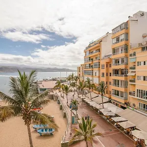 En Primera Linea Playa De Canteras Vista Al Mar Apartment